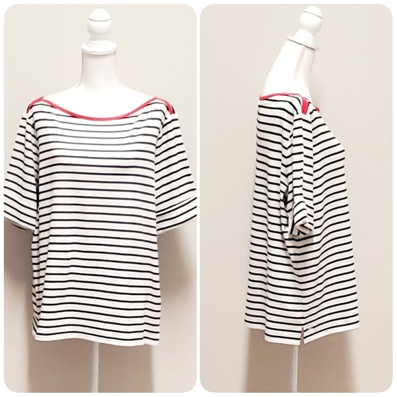 Lauren Ralph Lauren Tops - [Lauren Ralph Lauren] Plus Size Stripe Top